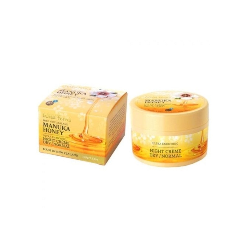 Wild Ferns Manuka Honey Night Creme Dry to Normal