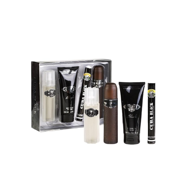 Cuba Black Men Gift Set