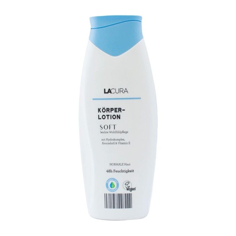 E  Lacura Soft with Avocado Oil Body Lotion