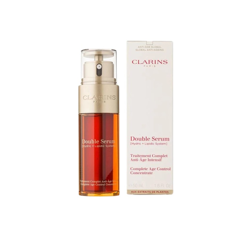 Clarins Double Serum (Hydric + Lipidic System) Complete Age Control Concentrate