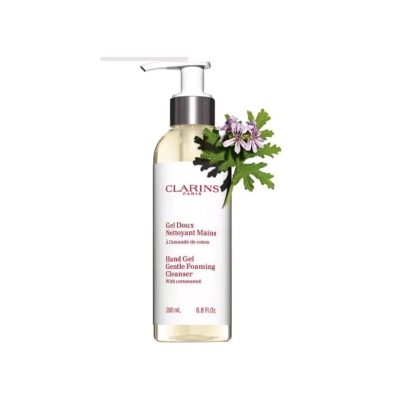 Clarins Hand Gel Gentle Foaming Cleanser with Cottonseed
