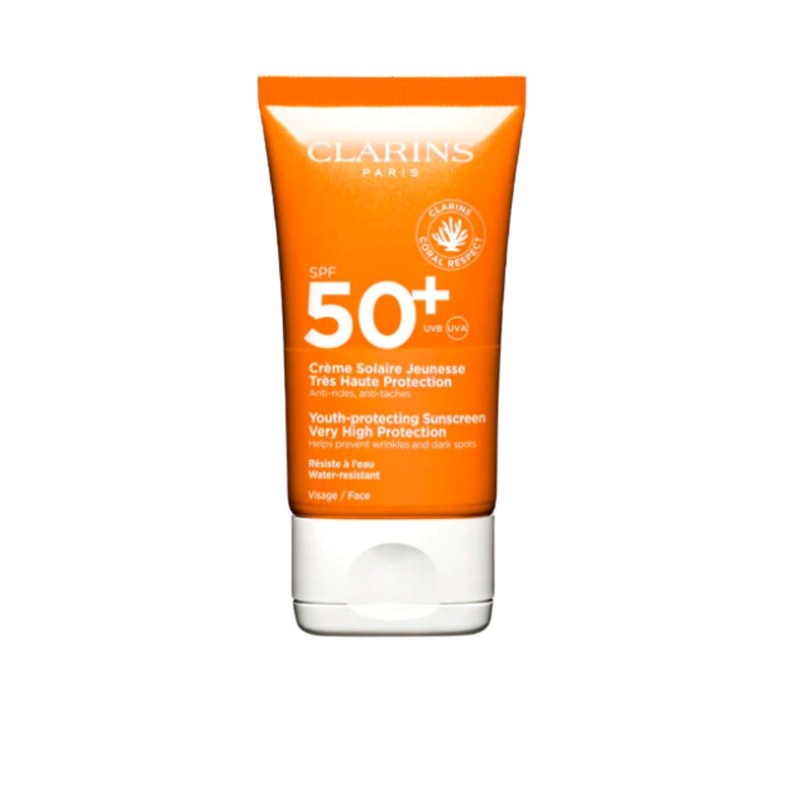 Clarins Youth-protecting Sunscreen Very High Protection SPF50+