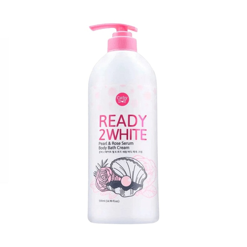 Cathy Doll Ready 2 White Body Bath Cream Pearl & Rose Serum