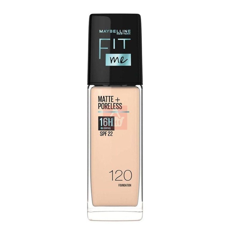 +  –  120     | Maybelline Fit Me Matte + Poreless Foundation SPF 120 Classic Ivory