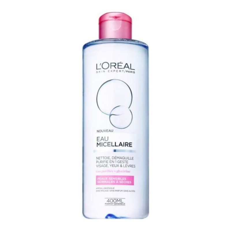 3  1    | LOral Paris Micellar Water Cleanser & Makeup Remover