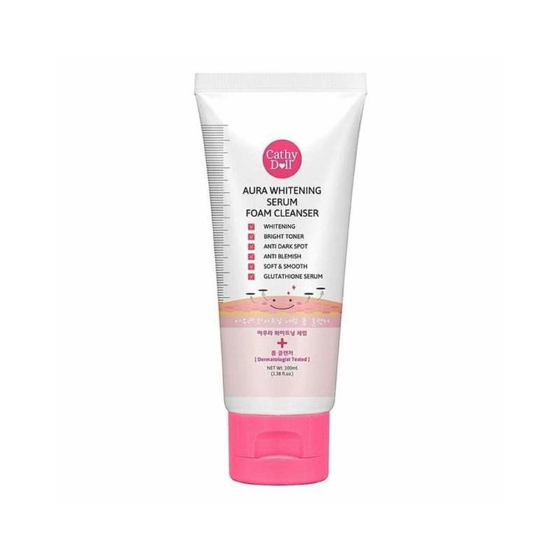 Cathy Doll Aura Whitening Serum Foam Cleanser
