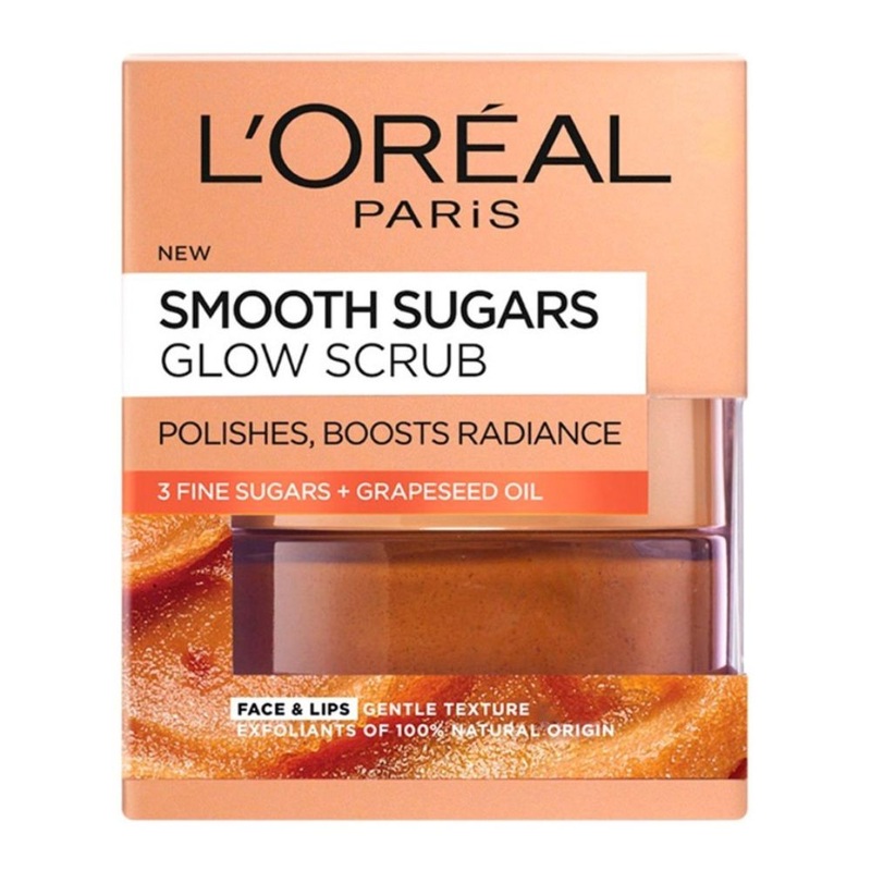 | LOral Paris Smooth Sugars Scrubs 50 Grape Glow