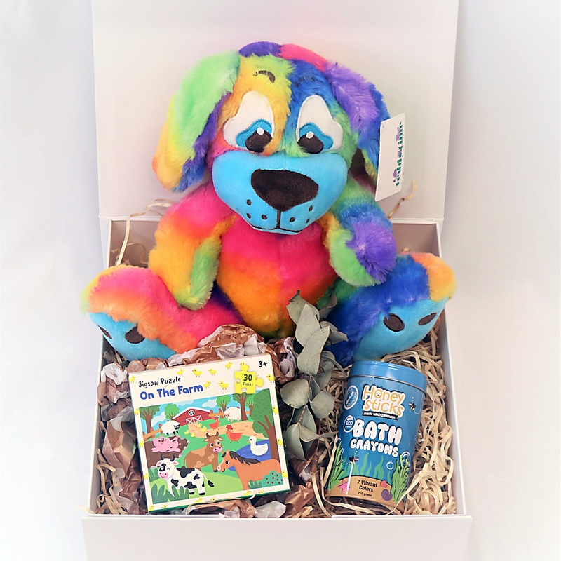 Keeping Busy – Rainbow Gift Box
