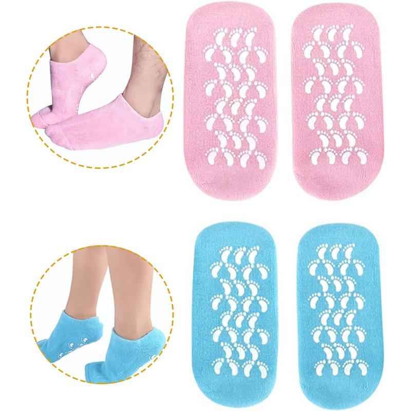 0503 Silicone Moisturizing Feet Socks Gel (1 pair)