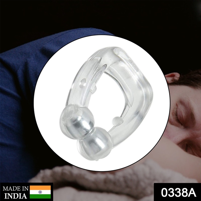 0338A Snore Free Nose Clip (Anti Snoring Device) – 1pc