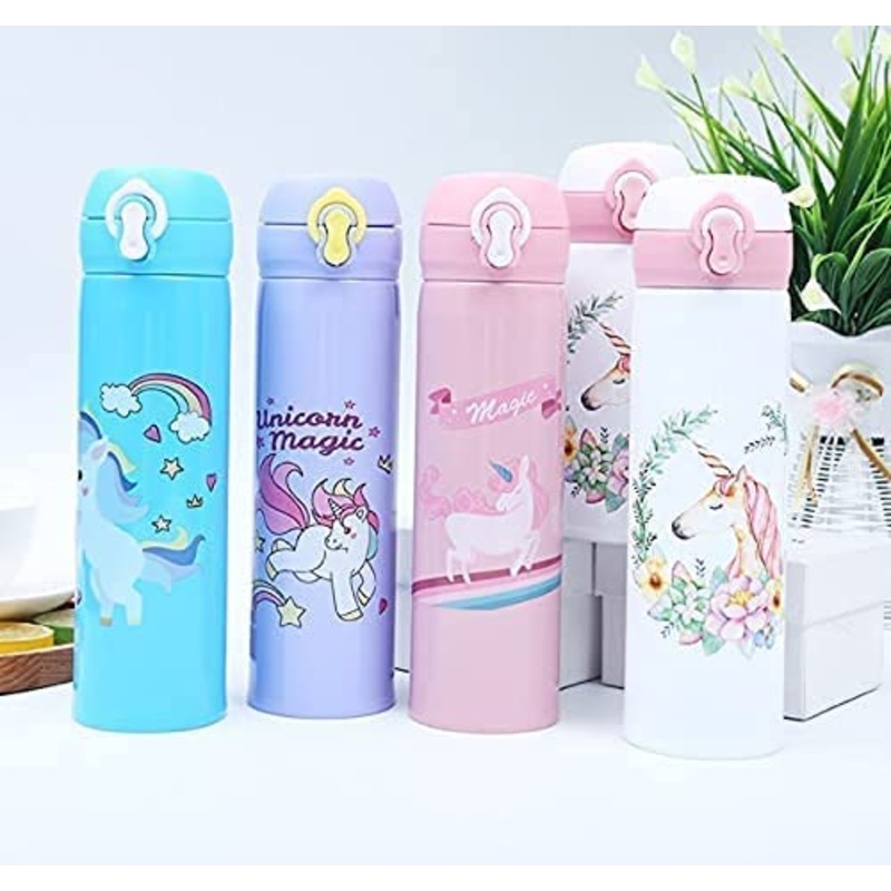Sipper Round Shape Theme Water Bottle 500ml