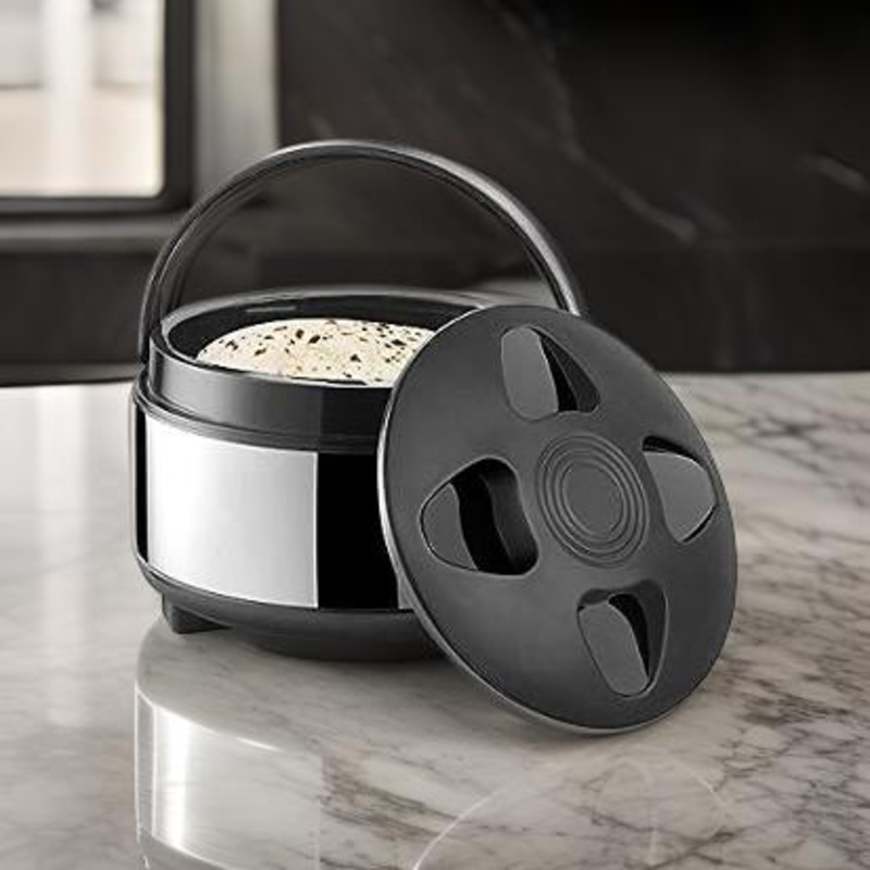 3536 Stainless Steel Casserole With Cover And Handle – 2500 ml