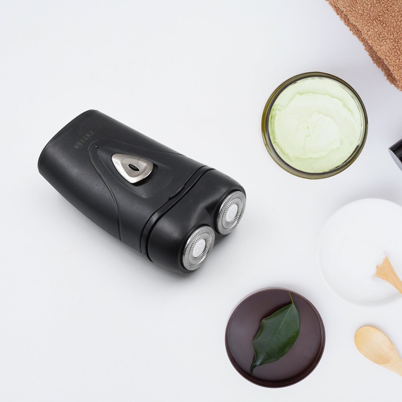 6977 Men’s Electric Shaver with Double Floating Heads Rechargeable | Portable, Cordless, Travel Electric for Men | USB Rechargeable Shaver | Water Resistant | Flexible Floating Shaving Heads