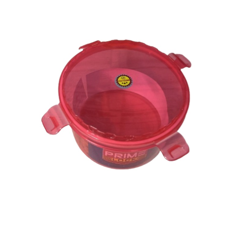3012 Prime lock 1200ml, Round Container | Organised Kitchen | Stackable | Durable | For Tiffin Box, Cereals, Snacks |