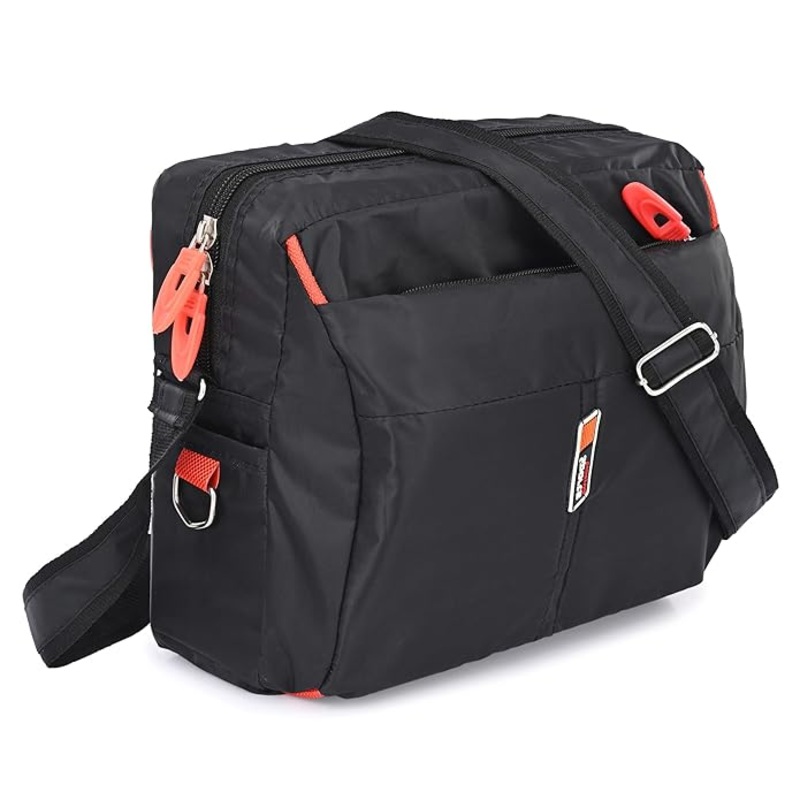 3965 Men’s and Women’s Polyester Sling Crossbody Bag 8X3X7Inches