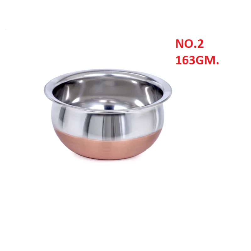 3901 Stainless Steel and Copper Handi 163g 2 no.