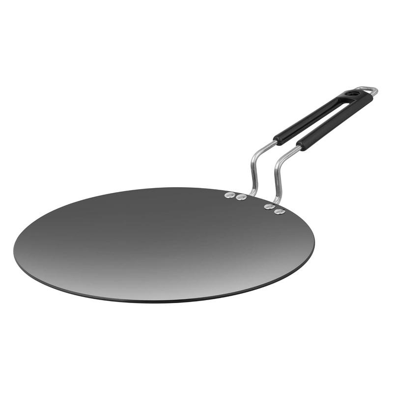3411 Marvy Non-stick Hard Anodized Chapati Tawa No 10 3mm