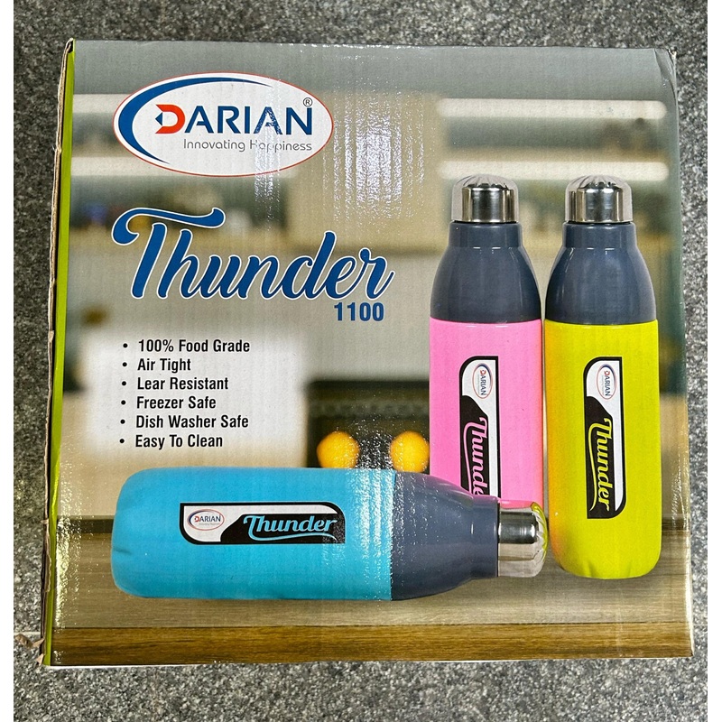 3504 Darian Thunder Water Bottle (Campash) 1100ML( packof 1)