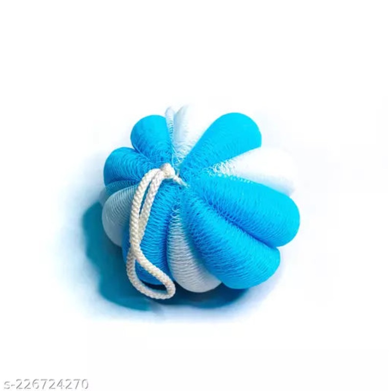 3743 Lotus Bath Loofah Shower Puff Sponge Shower Loofahs Pouf Ball (pack 0f 1)