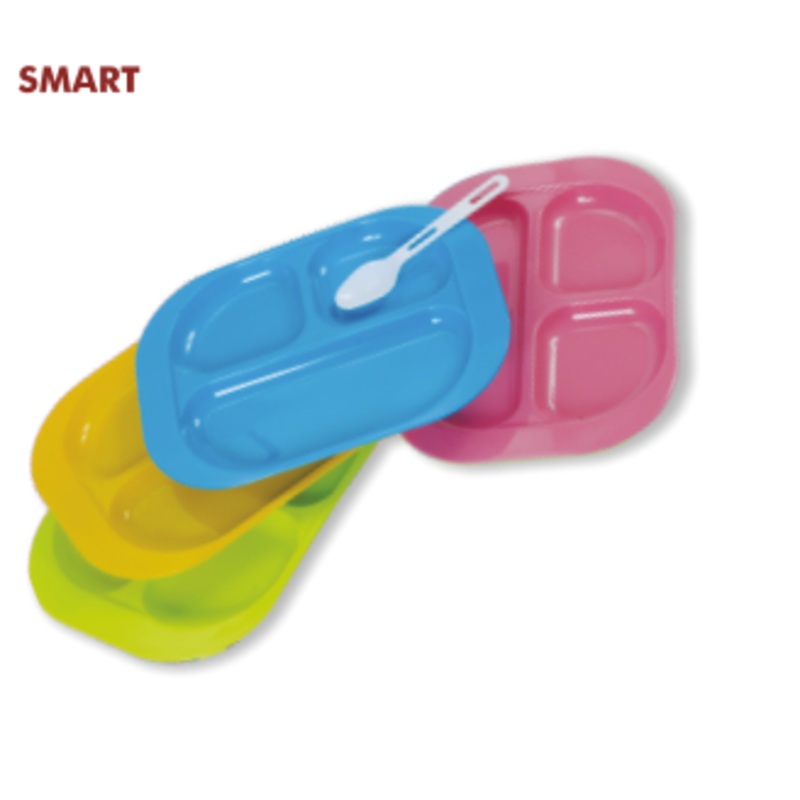 3815 Smart Plastic Microwave Safe Plate (pack of 1)