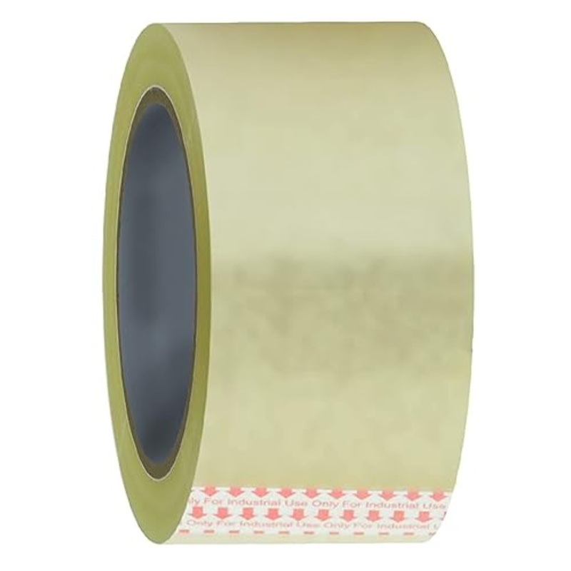 AM0292(PACK OF 1) Clear Packing Tape2 inch (Transparent ) – 48mm / 2 Width – BOPP Industrial Packaging Tape