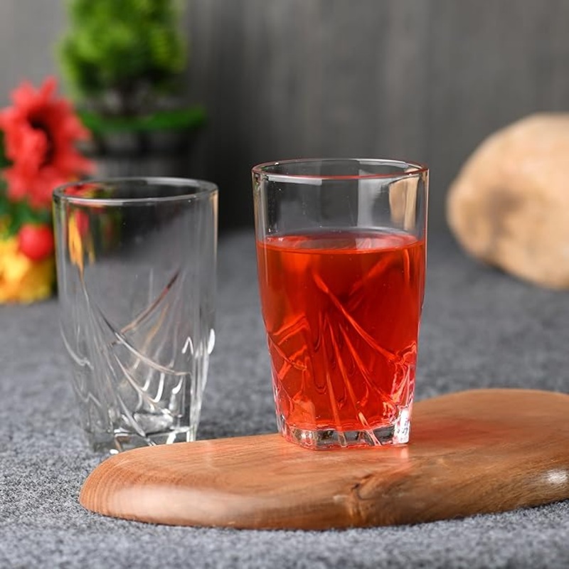 AM0331 Multi Purpose Beverage Tumbler Drinking Glass 6Pcs Set