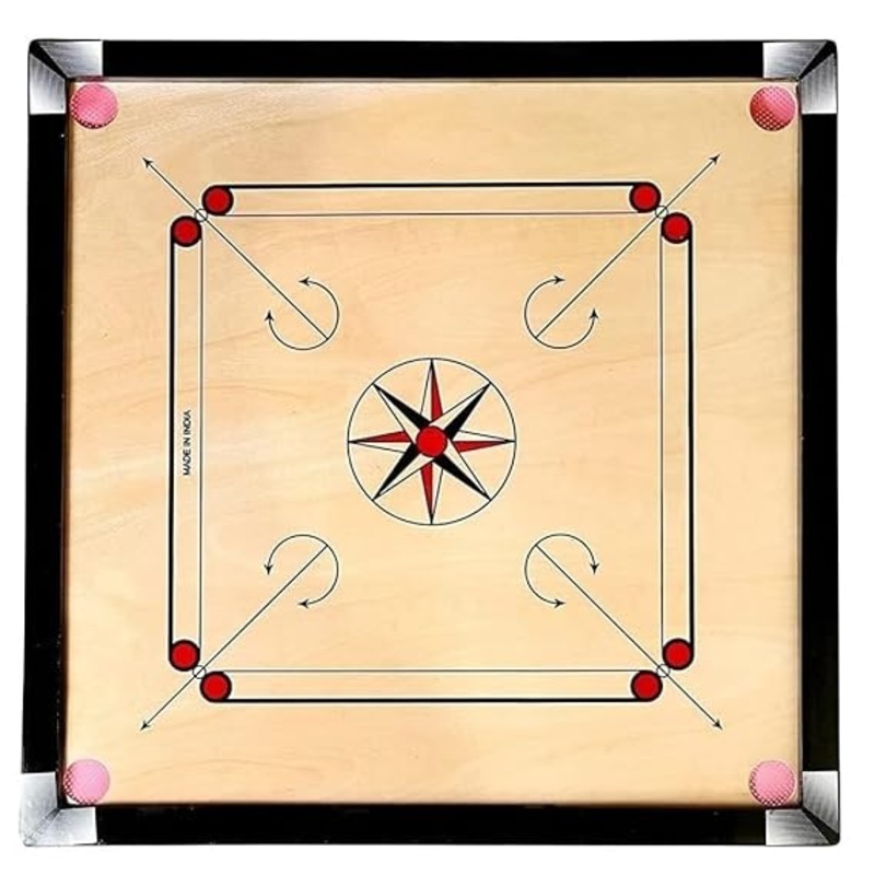 AM0404  Finish Practice Carrom Board for Serious Professional Practice  30X30