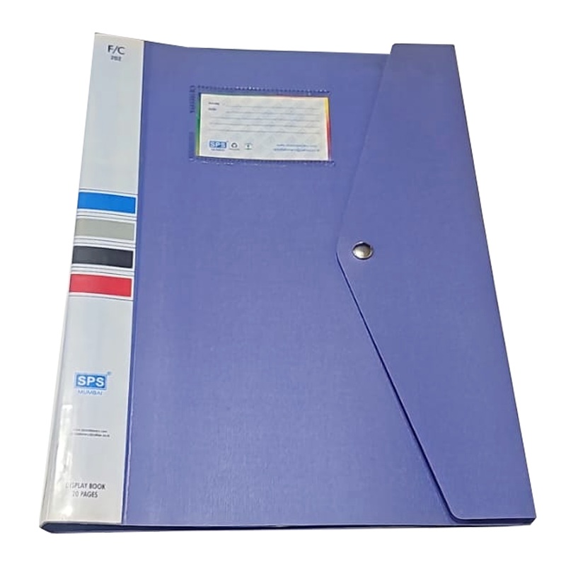 AM0419 Display File | Clear Leaves | Best for FC Size | 10 Folder Button File