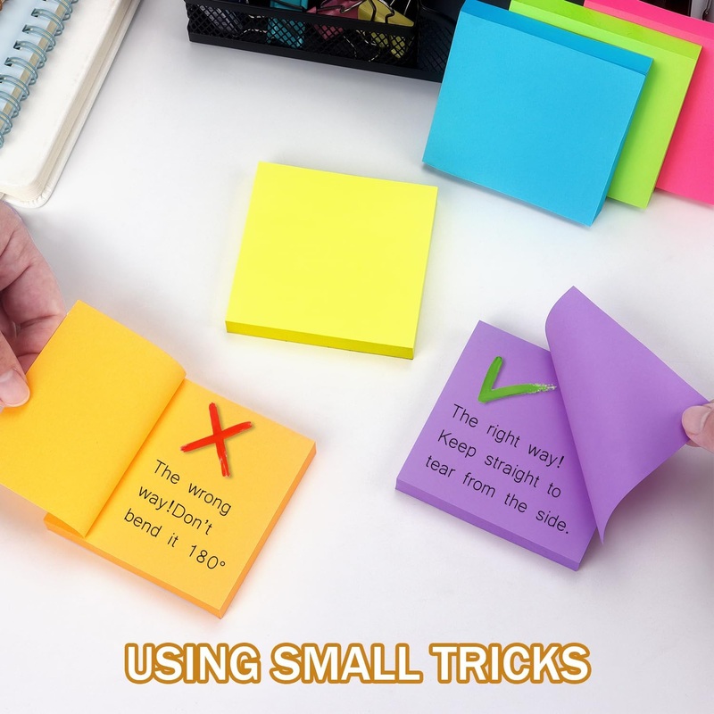 AM0428 Sticky Note Cube 100 Sheets (3×3)