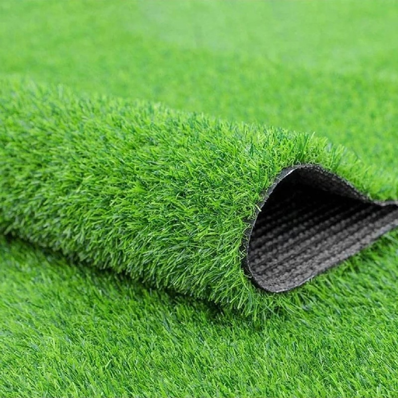 0612 ARTIFICIAL GRASS FOR BALCONY OR DOORMAT, SOFT AND DURABLE PLASTIC TURF CARPET 58X38CM