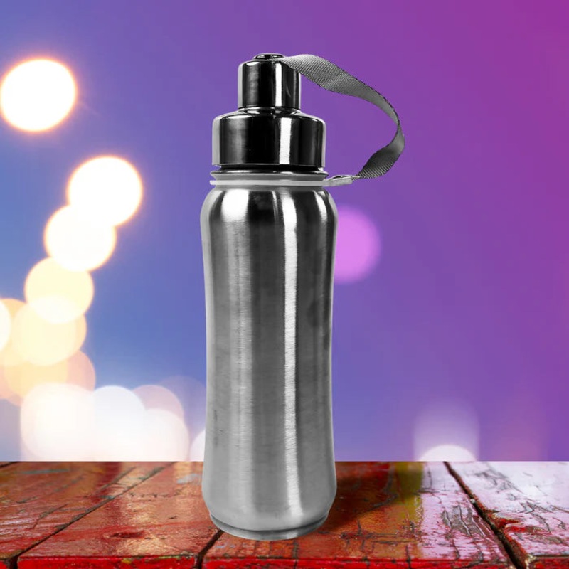 12989 Stainless Steel Insulated Water Bottle with Strainer for Home, (800 ML Approx)