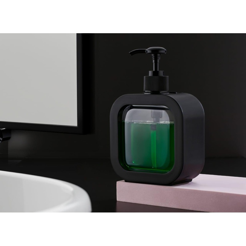 6870 Snap sink Dispenser Plastic Clear Empty Pump Lotion Bottles (1 Set)