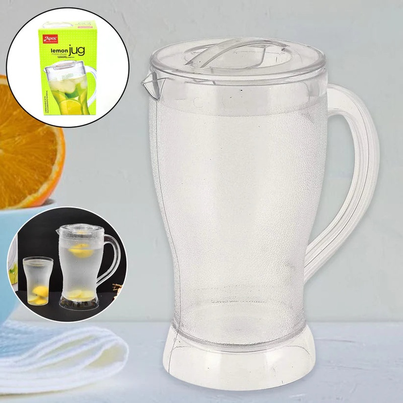 11478 Apex Unbreakable Lemon Jug  1200 ML (Approx / 1 Pc)