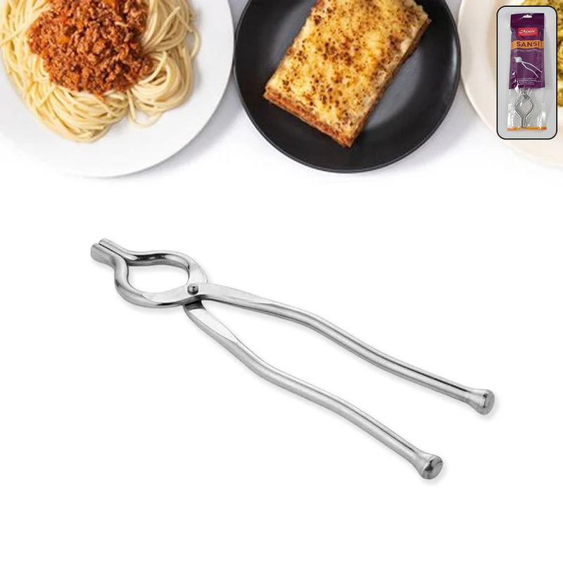 11644 Apex Full Round Sansi  Heavy-Duty Stainless Steel Pakkad | Strong Grip (1 Pc)