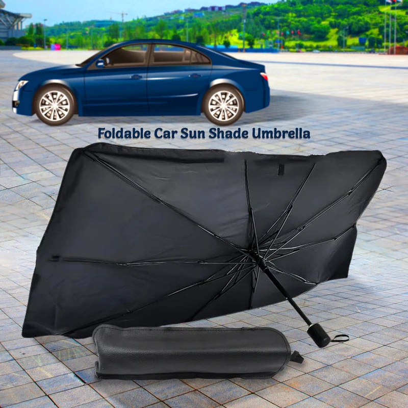 15026 Windshield Umbrella Sun Shade Cover for Car (1 Pc)
