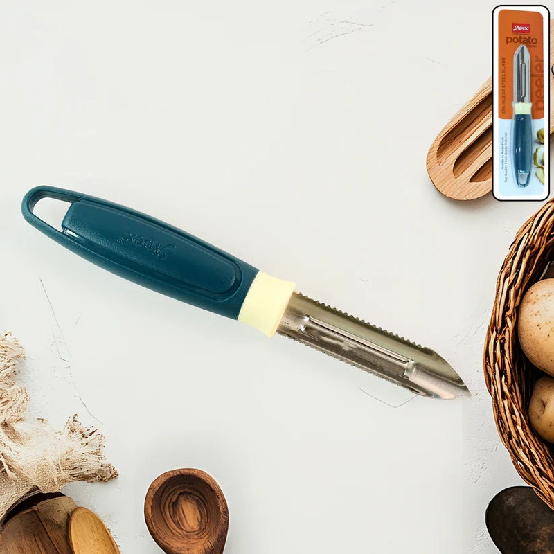 11580 Apex Stainless Steel Blade Potato Peeler (1 Pc)
