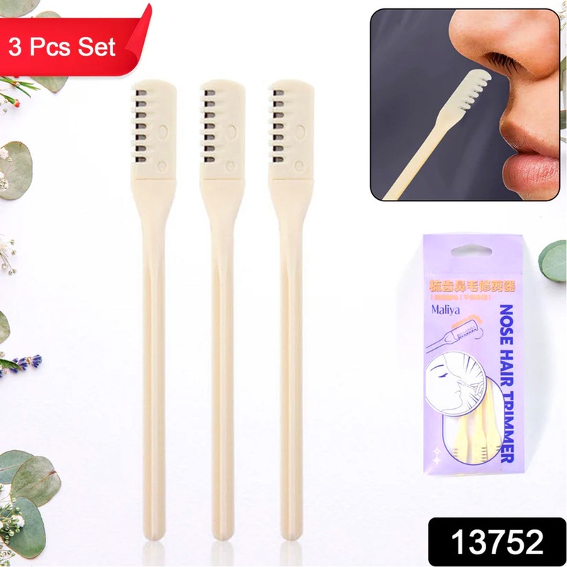 13752 Nose Hair Removal Trimmer Nose Hair Remover Razor Kit Blade (3 Pcs Set)