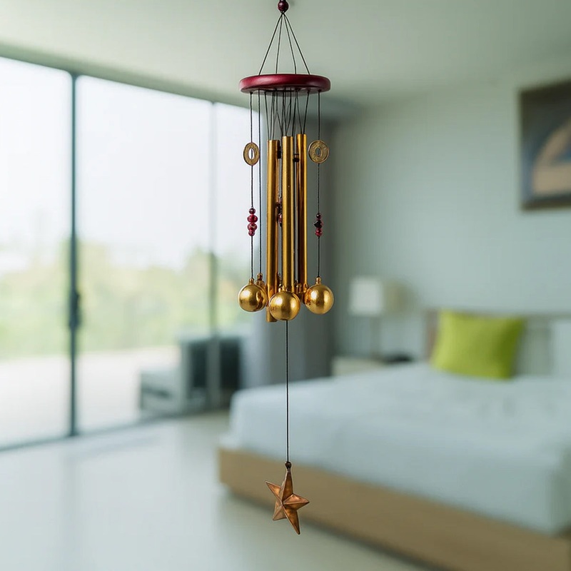 15468 Wind Chimes Outdoor Hanging Dragonfly Wind Chime for Outside (1 Pc)