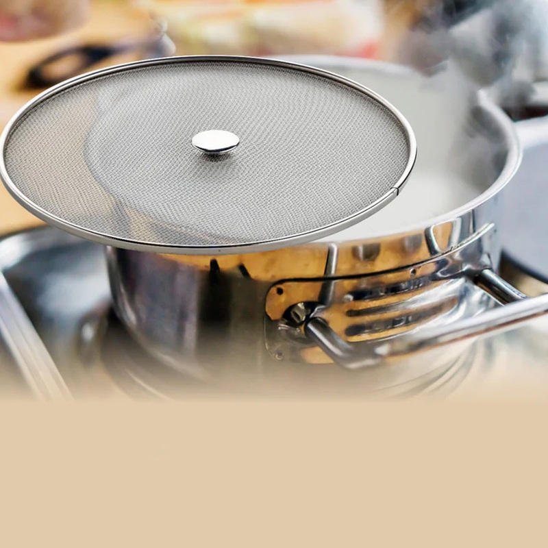 11694 Apex Large Stainless Steel Mesh Net Cover for Cooking (1 Pc)