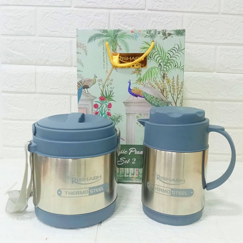 Di0263 Rishabh Classic Prado Set 2  Thermosteel Gift Set (2 Pieces)