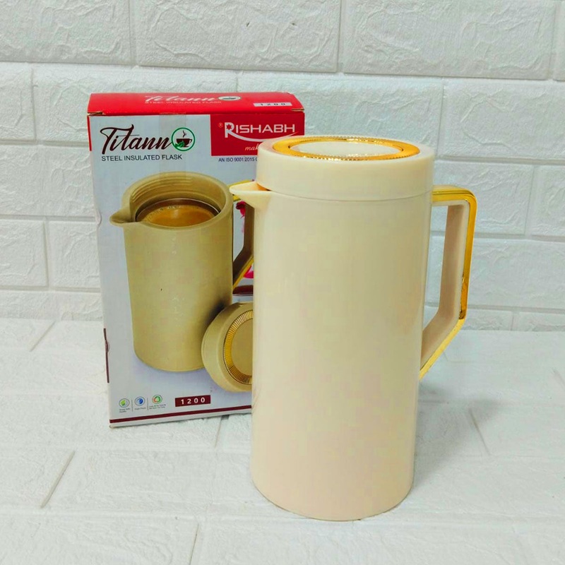 Di0279 Rishabh Titann Steel Insulated Flask 1200 ml