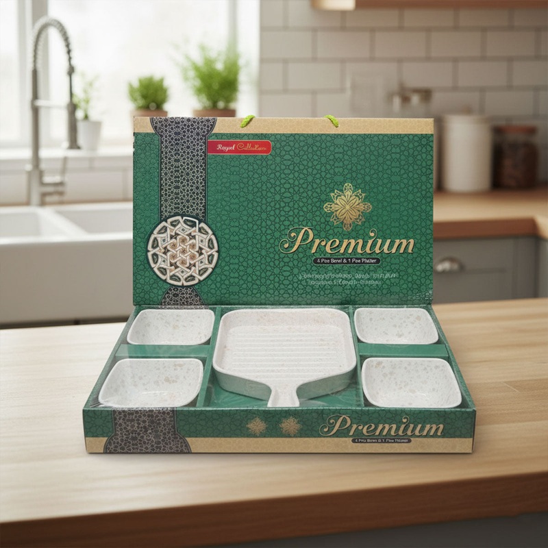 Di0321 Royal Collection Premium 5-Piece Serving Set