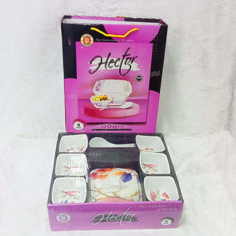 Di0324 Hector 09-Piece Melamine Set