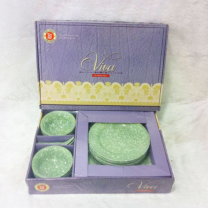 Di0331 Viva 24-piece Melamine Set